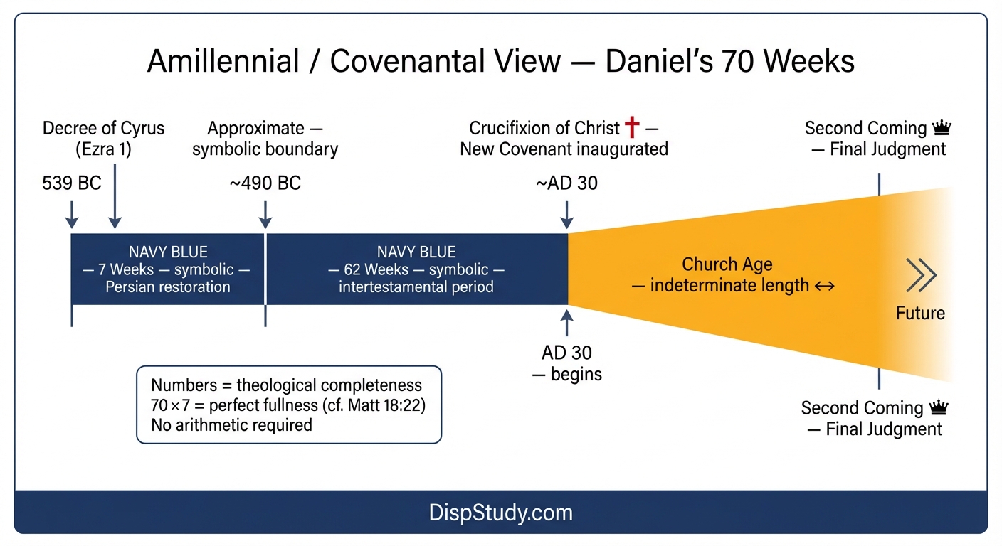Daniel's Seventy Weeks — Allegorical / Amillennial / Covenantal View