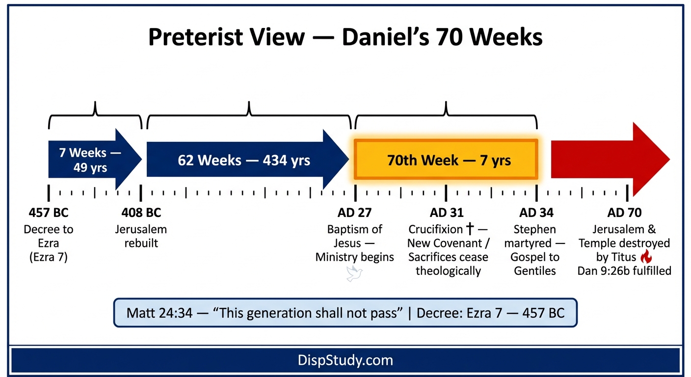 Daniel's Seventy Weeks — Preterist (Partial) View