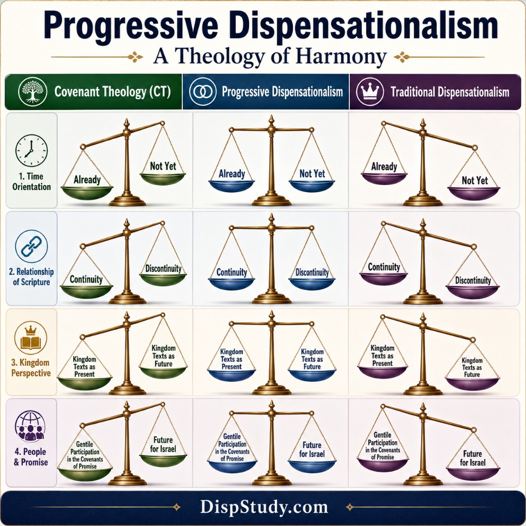The Already and Not Yet: Four Tensions in Covenant Theology, Progressive Dispensationalism, and Traditional Dispensationalism