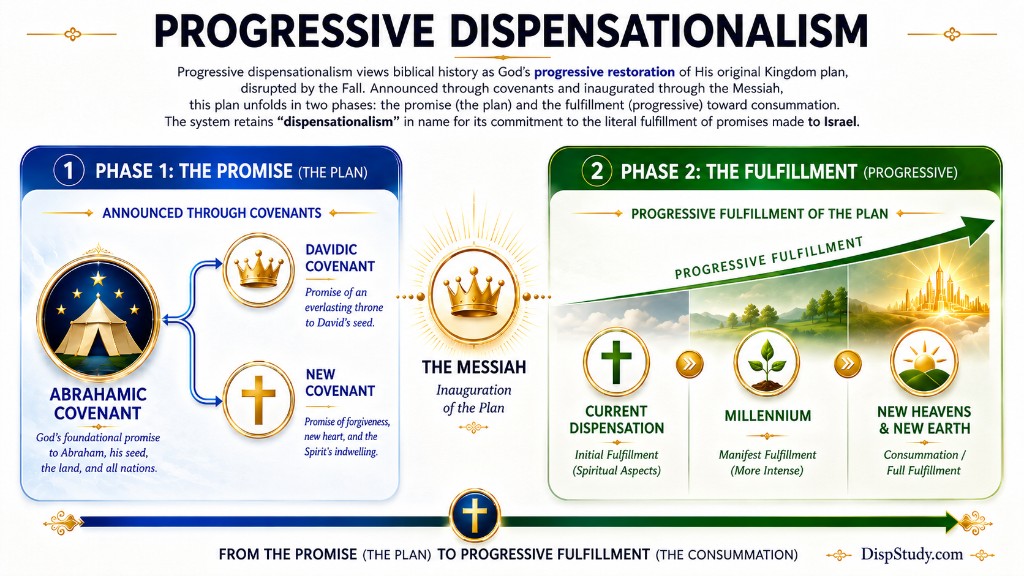 Progressive Dispensationalism: From Promise to Fulfillment Chart